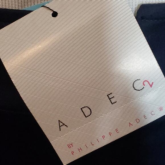 NWT ASEC2 Navy Zip back mini skirt by Philippe Adec SZ 8 - Picture 9 of 10